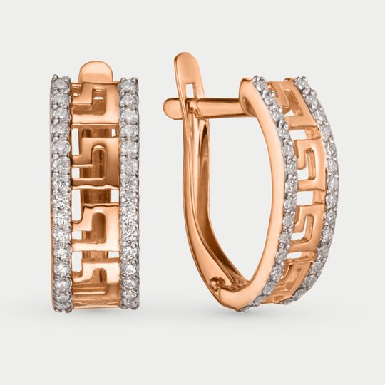 Серьги золотые