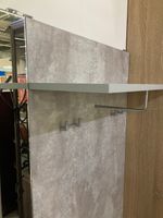 Прихожая Инстайл бетон/белый