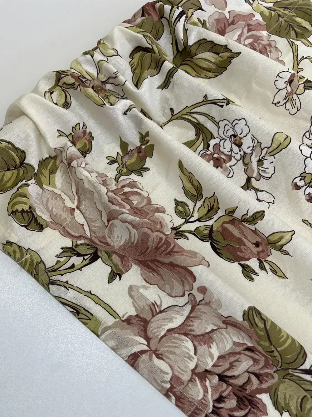 Штора тканевая на кухню, для спальни "Роза" 150х200 1шт