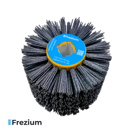 Барабан нейлоновый для браширования Frezium 120x100x19 мм Зернистость 80