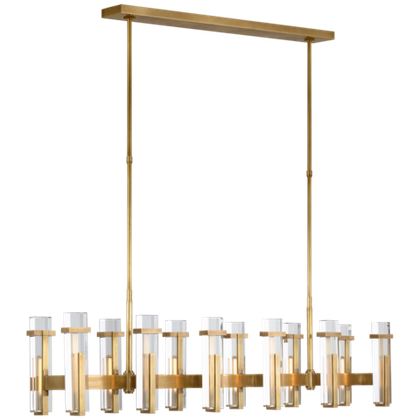 Люстра Visual Comfort Malik Large Linear Chandelier