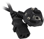 Cablexpert &lt;PC-186-VDE-3M&gt; Кабель компьютер - розетка 220V 3м Европейский стандарт, Г-образный