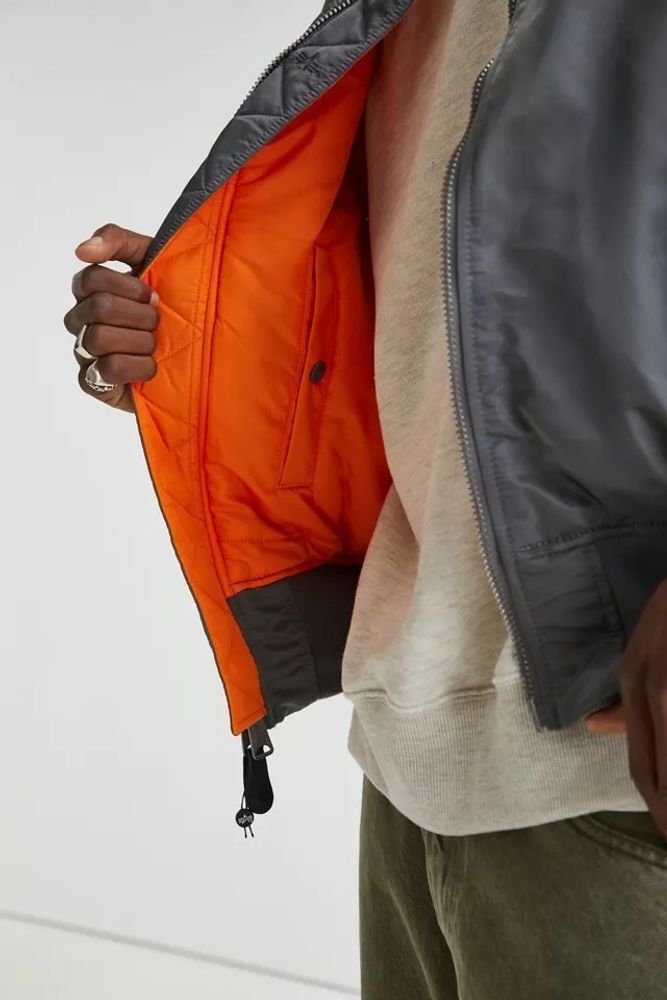 Куртка бомбер Alpha Industries MA-1 Gun Metal