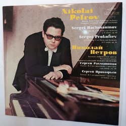 Винтажная виниловая пластинка Nikolai Petrov Николай Петров S. Rachmaninov С. Рахманинов S. Prokofiev С. Прокофьев Concerto No. 4 For Piano And Orchestra In G Minor, Op. 40 Concerto No. 3 For Piano And Orchestra In C Major, Op. 26 (СССР 1989)