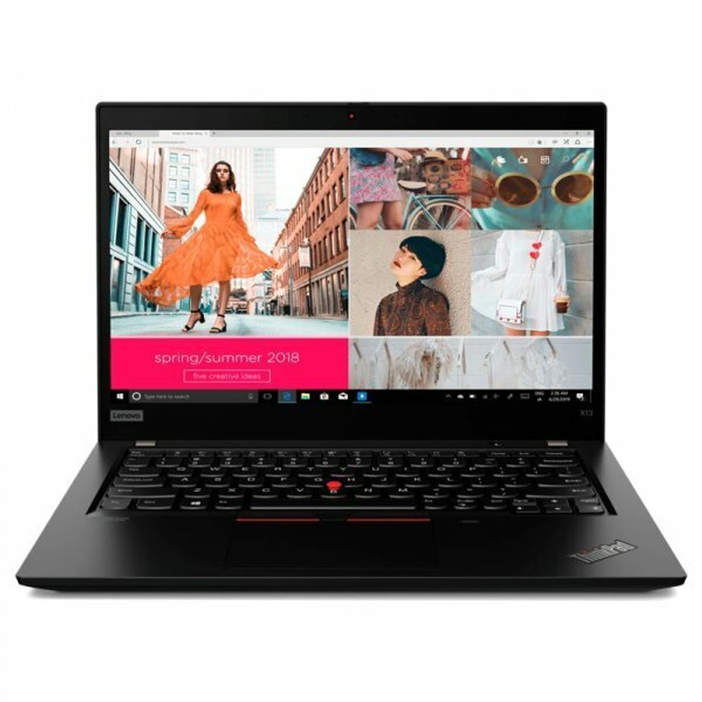 Ноутбук Lenovo ThinkPad X13 G1, 13.3&amp;quot; (1920x1080) IPS/Intel Core i5-10210U/8ГБ DDR4/512ГБ SSD/UHD Graphics/Без ОС/Английская клавиатура, черный [20T3A1AJCD]