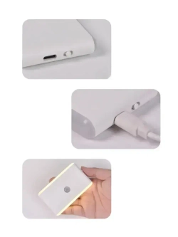 Ночник с датчиком движения, беспроводной светильник на магните, светодиодный