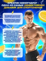 Креатин моногидрат порошок с лимоном 200гр