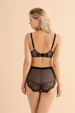 Трусики-слип с завышенной посадкой Noel Classic (Размер: 46) (Цвет: черный)