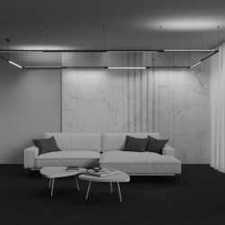 Светильник трековый светодиодный Maytoni Shelf   C147CL-L900-24W3K-B