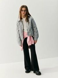 Брюки клеш "Уголь" облегченные 7+