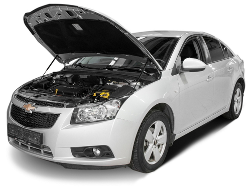 Газовые упоры капота АвтоУпор для Chevrolet Cruze I 2009-2015, 2 шт., UCHCRU012