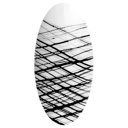 Irisk Гель краска Паутинка черная, 4мл