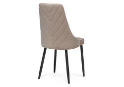 Стул на металлокаркасе Лорд бежевый / черный