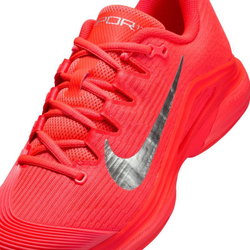Женские теннисные кроссовки Nike Zoom Vapor 12 HC Premium - bright crimson/metallic silver