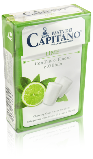 Жевательная резинка Del Capitano Лайм