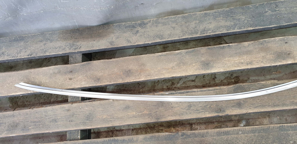 Молдинг двери передней левой Mercedes S (W222) 13-20 Б/У Оригинал A2226989500