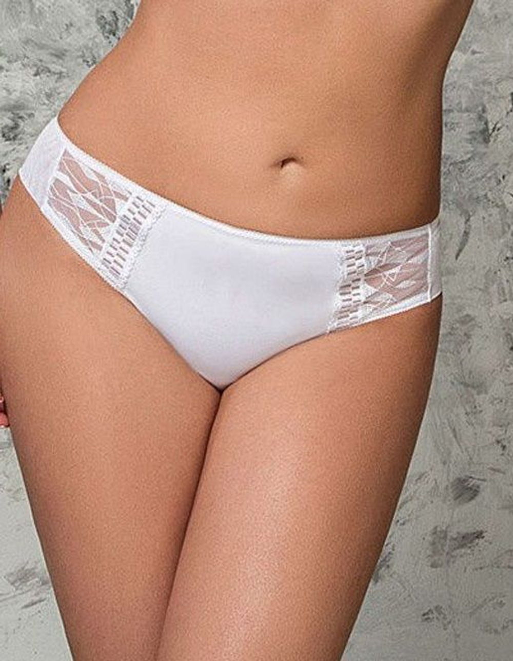 Трусики-бразилиана Elizabet (Размер: XL) (Цвет: белый)