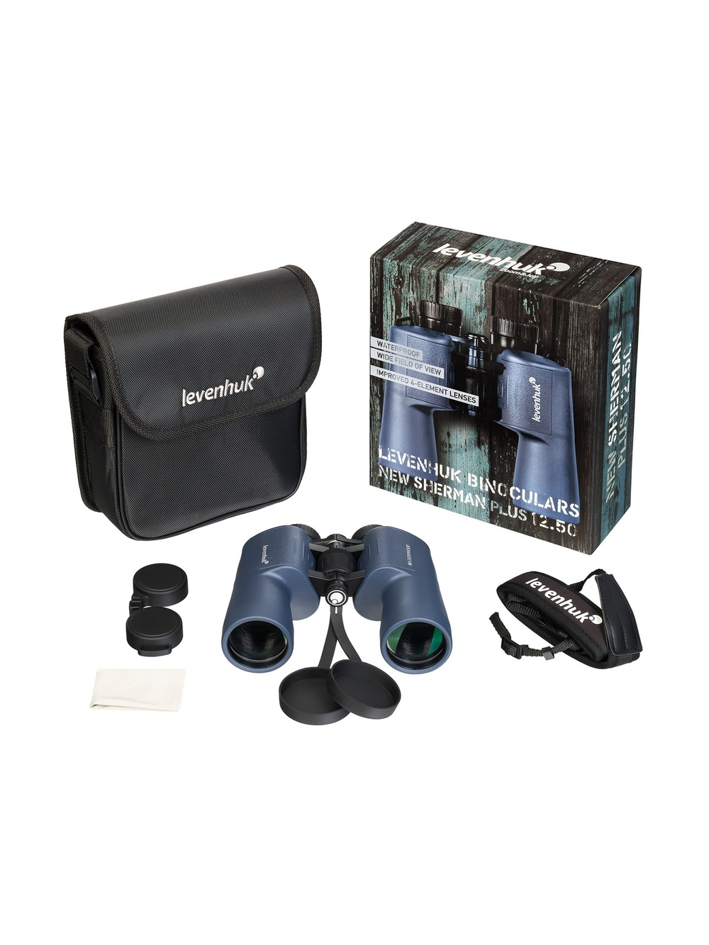 Бинокль Levenhuk New Sherman PLUS 12x50