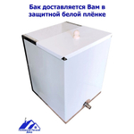 Бак для печи (бани) 80 л. из нержавейки 2 мм.