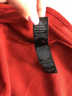 Блузка Autograph лаконичная, маркировка 12, визуально на 50 размер