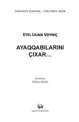 Ayaqqabılarını çıxar...