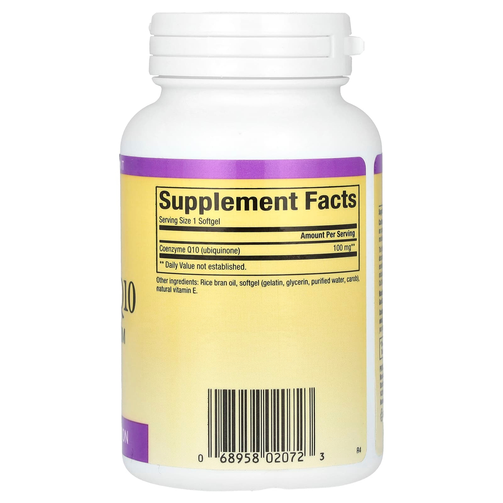 Natural Factors, Кофермент Q10, 100 мг, 120 мягких желатиновых капсул
