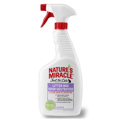 Natures Miracle Спрей для устранения запаха кошек 710 мл Litter Box Odor Destroyer