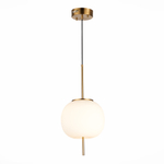 Светильник светодиодный, золотистый, белый, LACUS, LED, 13