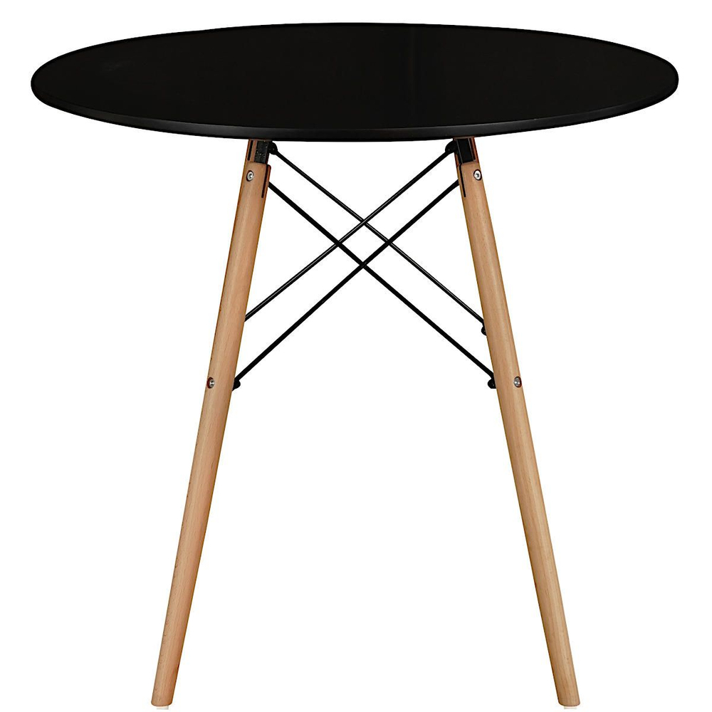 Стол LA ALTA EAMES DSW D90 черный