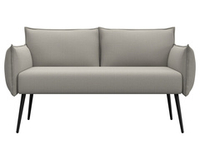 Диван прямой Лига-083, рогожка Амур 02 бежевый