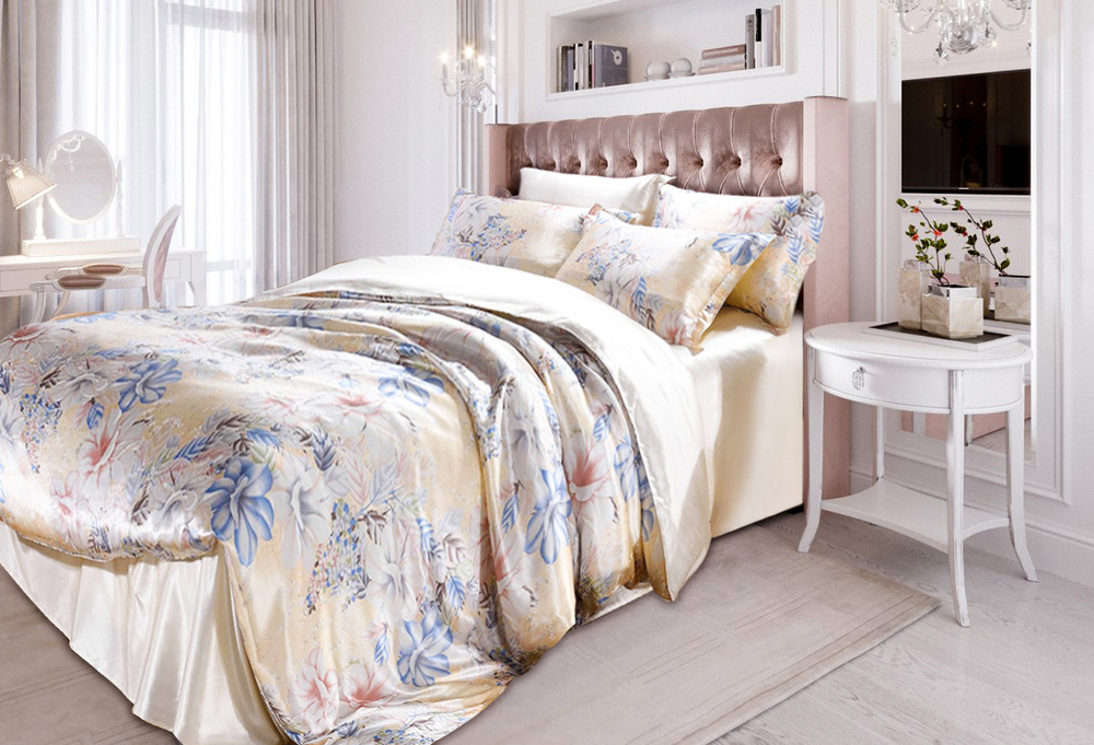 Постельное белье 2 спальное евро макси Luxe Dream Севилья