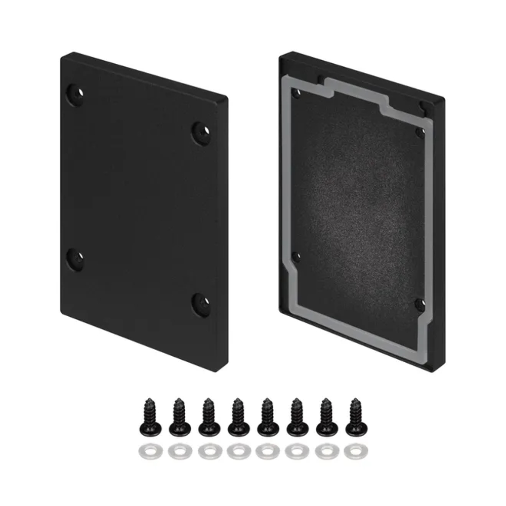 Заглушка IP-LINE-5475 BLACK глухая (Arlight, Металл) 055283