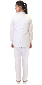 Жилет утепленный "Сириус-Мишлен" (белый)