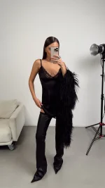 Комбинация-мини MARUSYA, Черный