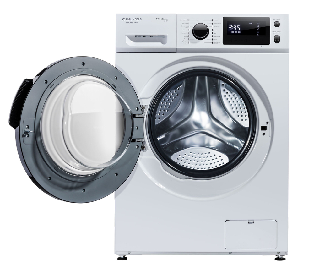 Стиральная машина c инвертором и паром MAUNFELD MFWM147WH фото 2