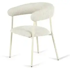 Стул Salma, бежевый мех