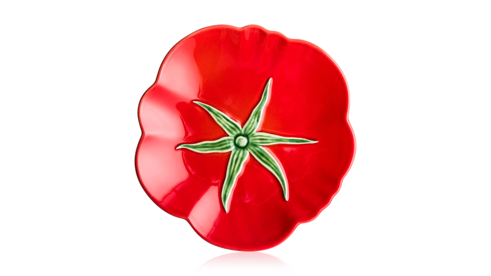 Тарелка закусочная Bordallo Pinheiro Томат 21см