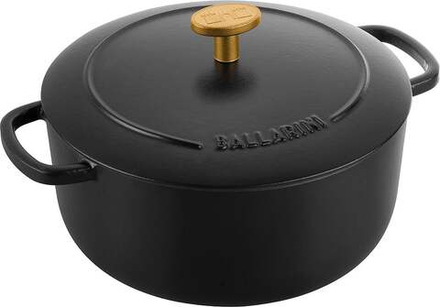 Кастрюля ballarini bellamonte, чугун, антипригарное покрытие, чёрная · арт. fabr 75003-540-0
