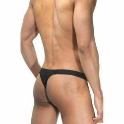 Трусы мужские стринги черные La Blinque LB15014
