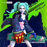 Фигурка Ребекка Киберпанк: Бегущие по краю REBECCA CYBERPUNK EDGERUNNERS