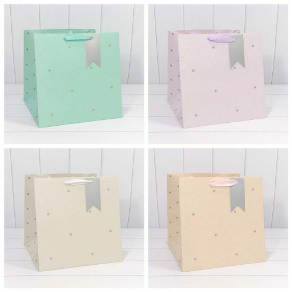 Пакет подарочный 30х30х30см Премиум "Эксклюзив" (Микс)