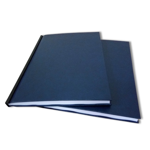 Переплет дипломов в твердую обложку системой Металбинд