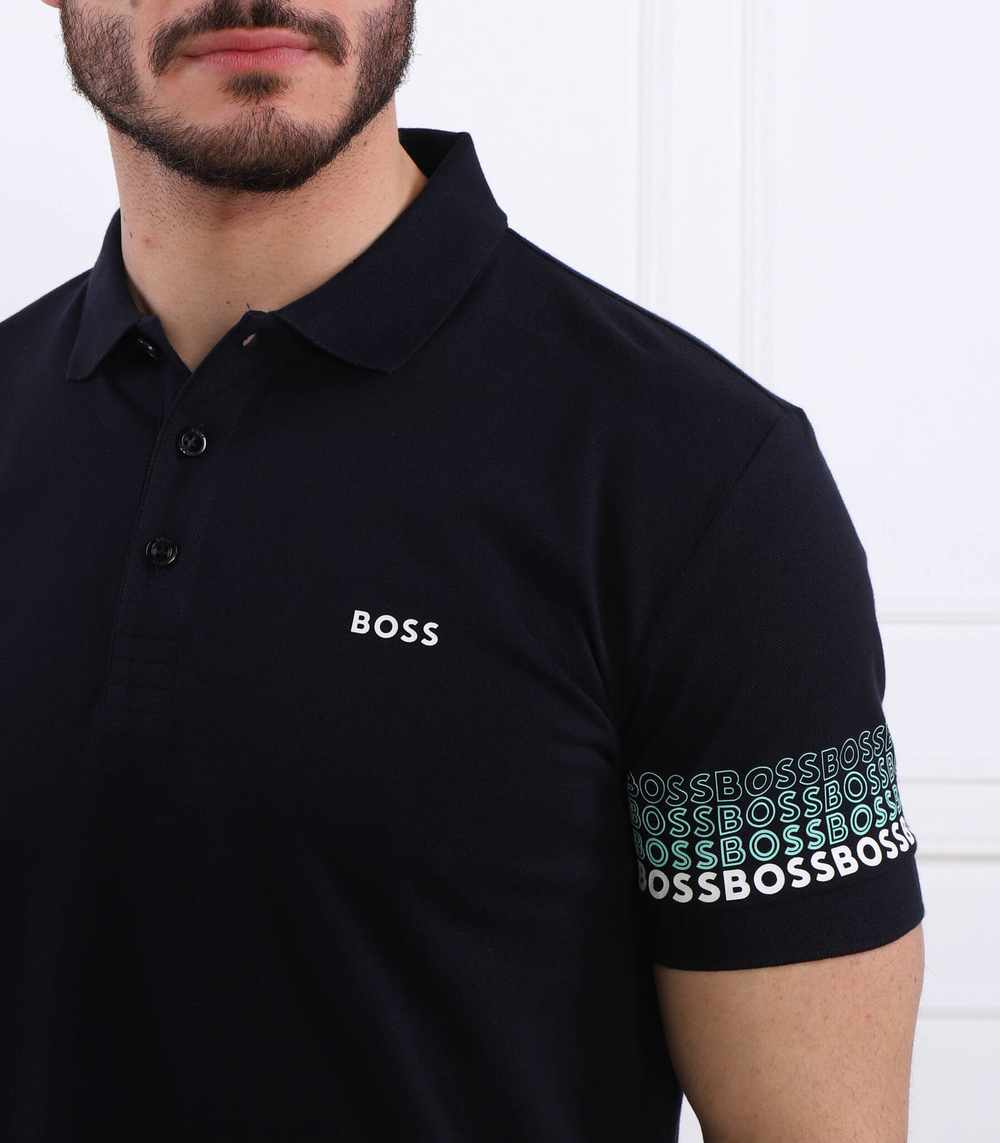 Поло Paddy 2 BOSS GREEN - темно-синий(50488293)