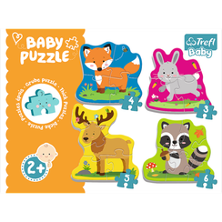 Puzzle "Baby Classic" - Forest animals / Trefl Baby