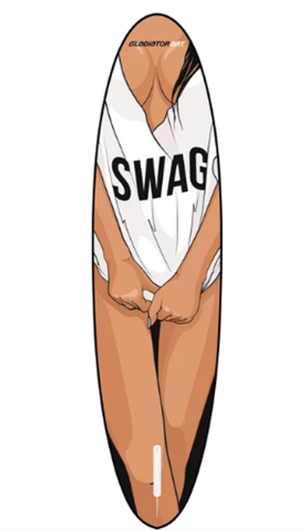 SUP доска Gladiator ART 10.8 SWAG