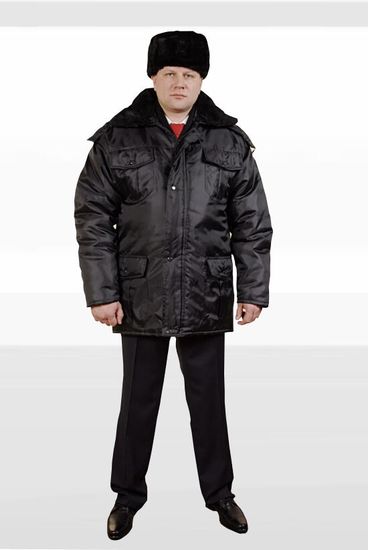 Куртка зимняя "Охранник" (черный)