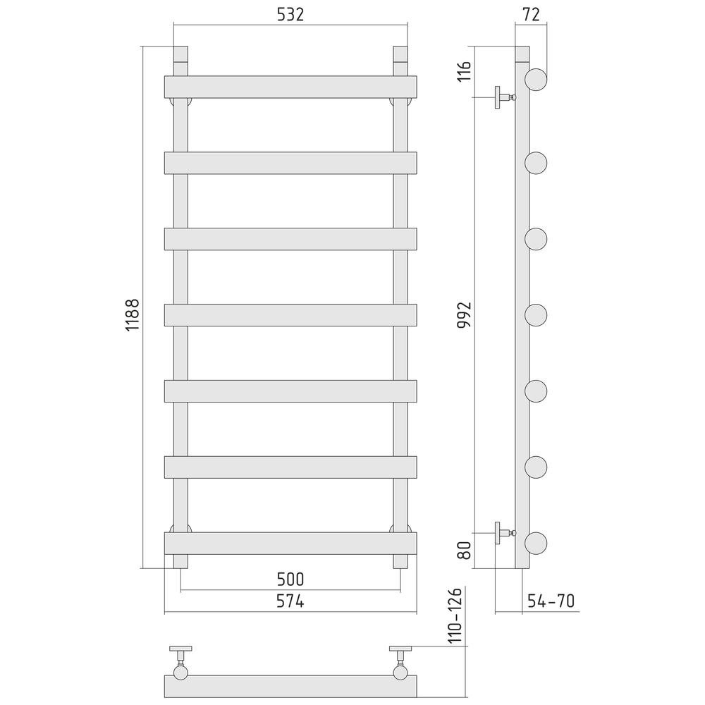 Sunerzha Atlant 1200х500