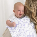 SwaddleDesigns SD-454L Пеленка маркизет - Lush Botanical, Lavender