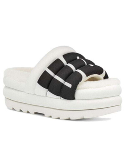 UGG Maxi Slide Белые Сланцы для Женщин
