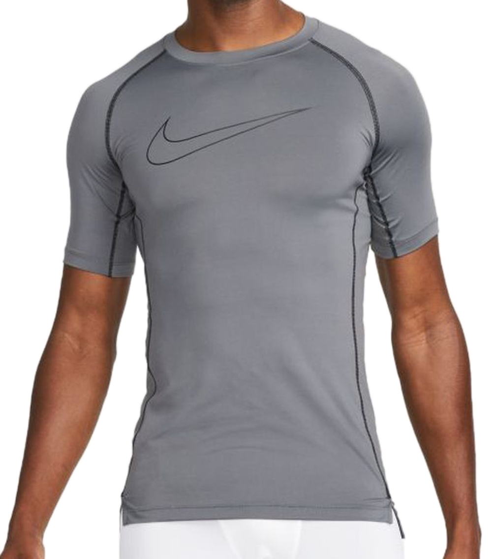 Термобелье Nike Pro Dri-Fit Tight Top SS M - iron grey/black/black